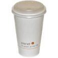 Compostable Hot Cup with Lids | PLA Lined SFI® Paper/PLA